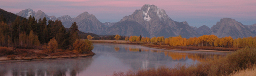 Oxbow in Grand Teton National Park