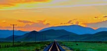 snowline-sunse